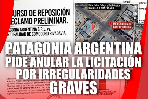 PATAGONIA ARGENTINA LICITACION